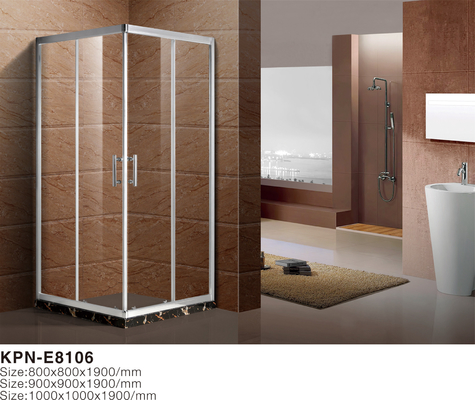 Квадрат 6mm закалил стеклянным приложение ливня 900x900x2000mm изогнутое Bathroom угловое, ливень и приложения ванны