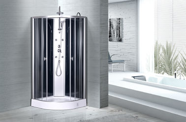 Хранение температуры прозрачных стеклянных кабин ливня ванной комнаты Prefab нормальное