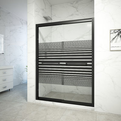 Двери ливня толщины 6mm ясные сползая стеклянные для гостиниц