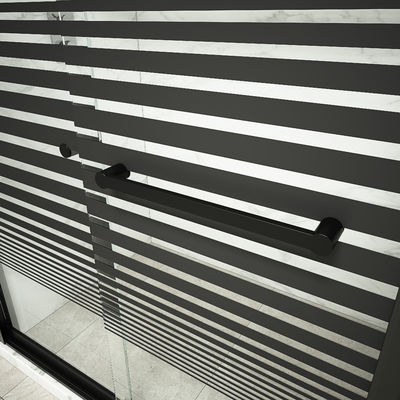 Двери ливня толщины 6mm ясные сползая стеклянные для гостиниц