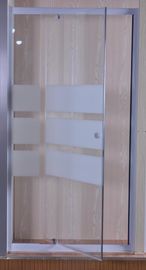 Дверь ливня шарнира оси Serigraphy стеклянная аттестация SGS CE 900 x 1850 mm