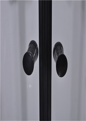 рамка алюминиевого сплава 900*900*2150mm черная ужесточала стеклянную кабину ливня