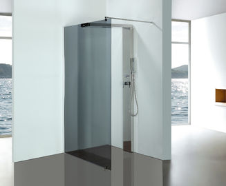 Серые стеклянные приложения ливня ванной комнаты с панелями колонки ливня нержавеющей стали