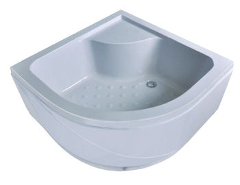 Водоустойчивого ISO9001 подноса 900 x 900 ливня ванной комнаты высоко белого аттестация SGS