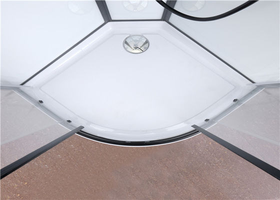 Свободные стоящие кабины ливня квадранта с прозрачной закаленной стеклянной фиксированной панелью